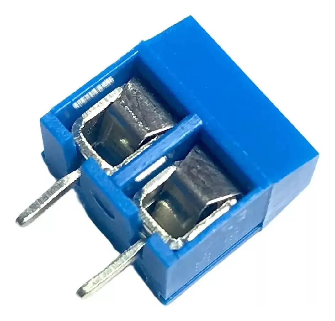 10 Borneras 2 Pos Bornera 5 Mm Arduino Pcbready A0107