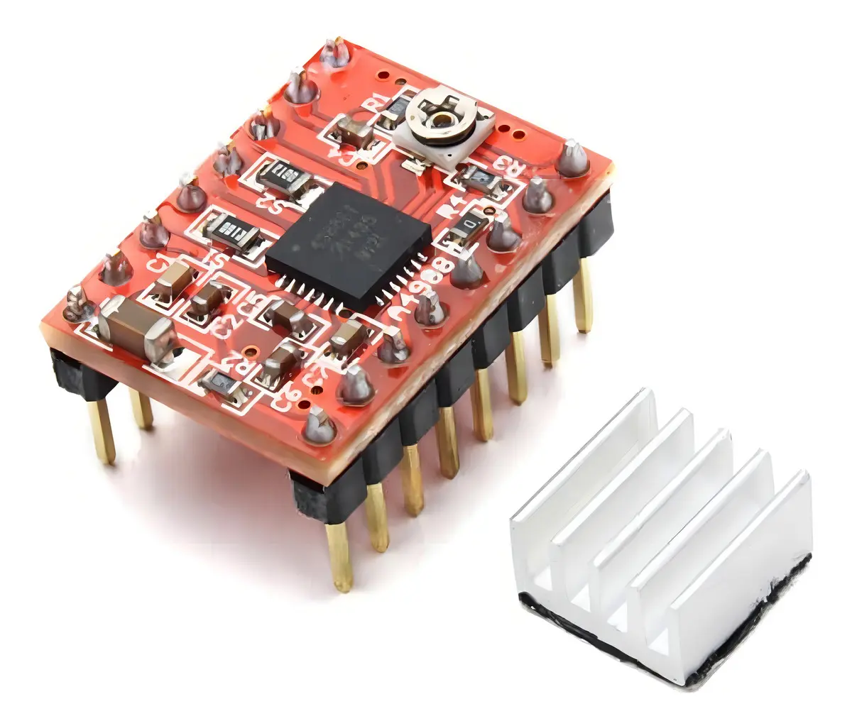 Driver Motor A4988 Pololu Cnc Impresora 3d Con Disipador PCBready A0171