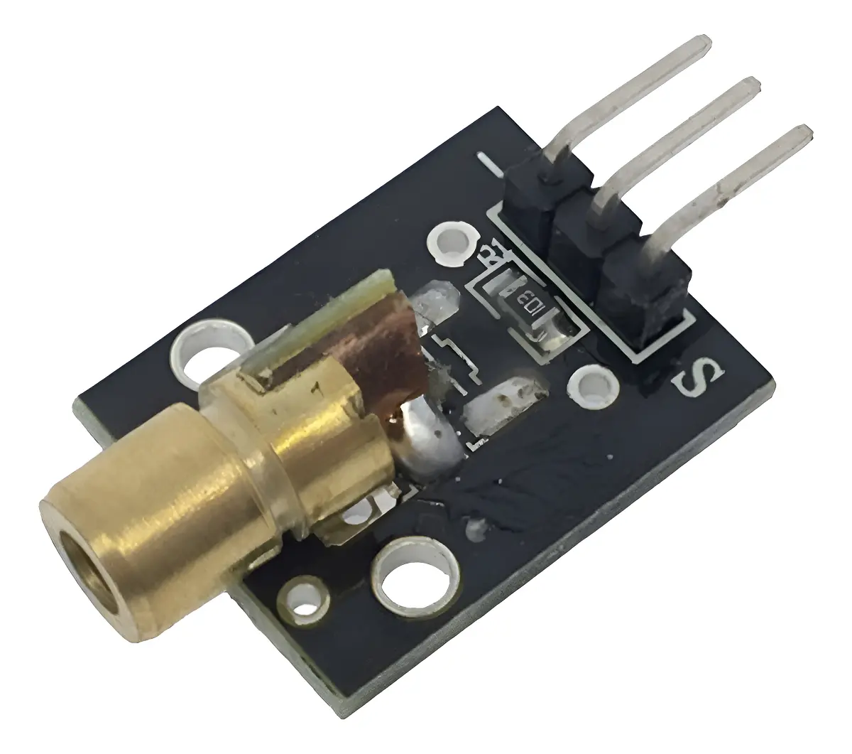 Laser Head Ky-008 Diodo 5mw 650nm Rojo Lente PCBready A0102