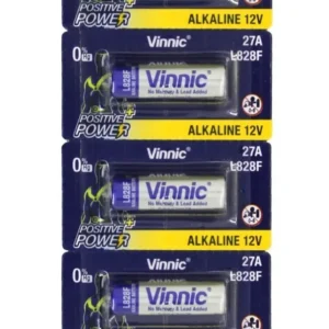 5 Pilas 27A Alcalina A27 Alarmas Portones Remoto 27 A Vinnic PCBready