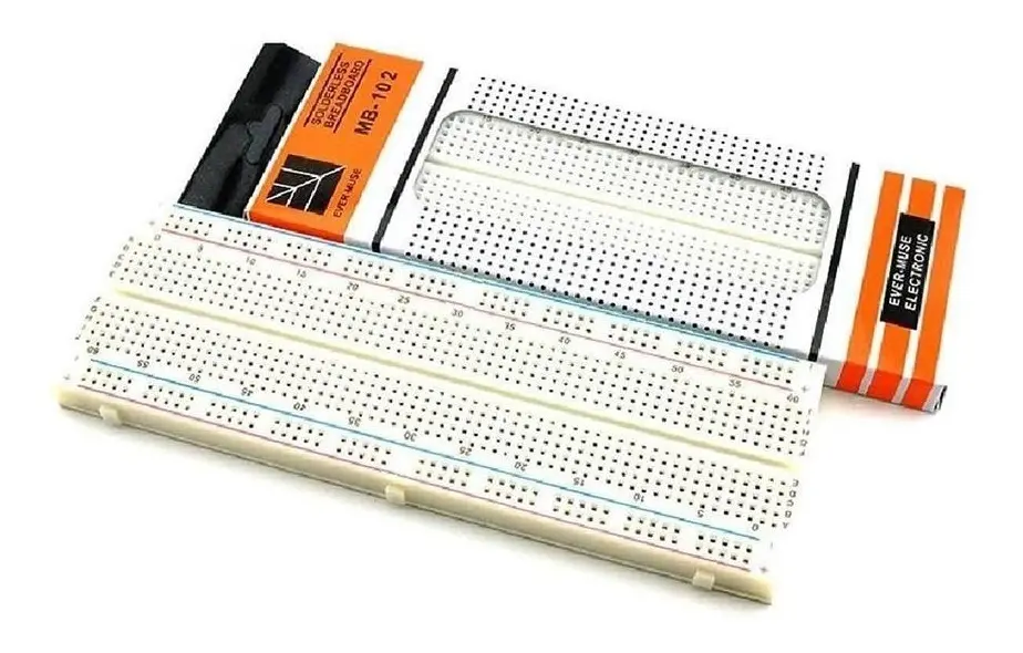 Protoboard 830 Puntos Placa De Pruebas Grande 16.5x5.5 PCBready A0178