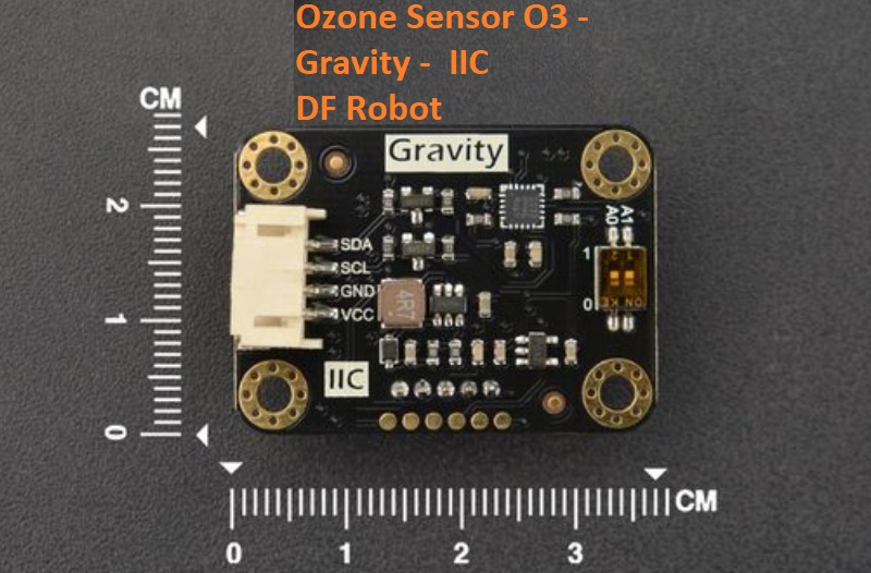 Sensor Electromecanico Ozono Gravity 0-10ppm I2c N0321 PCBready A0128 - Imagen 4